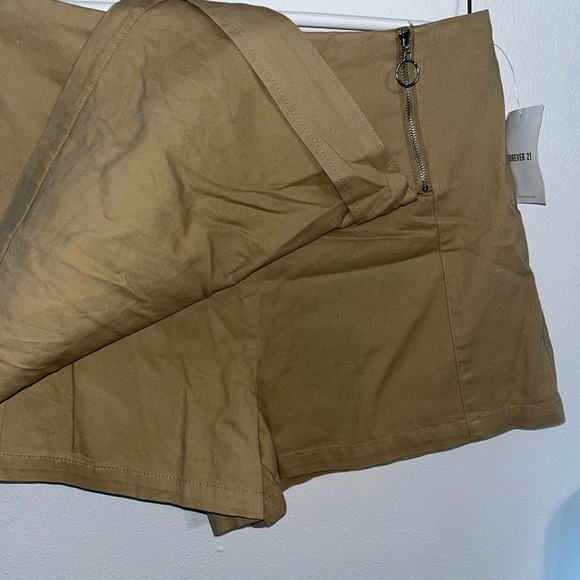 Tan or brown Skirt with short, comfortable, cute fresh and clean fabric - Picture 10 of 11